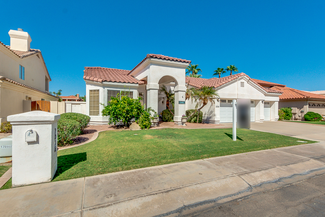 Home on the Water Val Vista Lakes home for Sale.